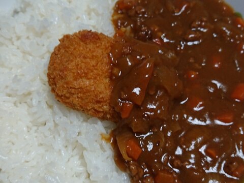 早っ旨っ♪コロッケカレーライス★